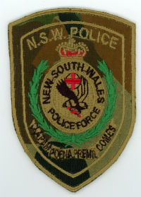 FOREIGN,AUSTRALIA,NEW SOUTH WALES POLICE SUBDUED 2
